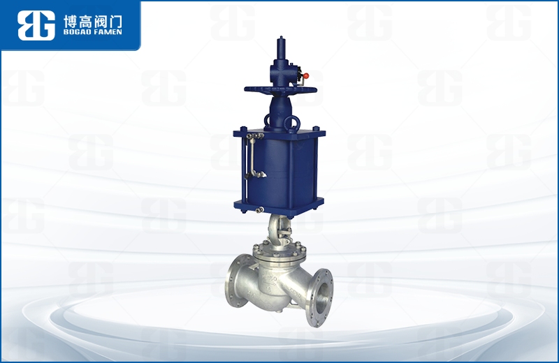 氣動(dong)法蘭截止閥(fa)